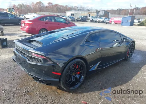 2015 Lamborghini Huracan Lp610-4 z USA, uszkodzony, nr VIN ZHWUC1ZF6FLA02956